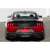 S650 Mustang Rear License Plate Frame Trim Cover, Matte Black :: 2024-2026 Ford Mustang
