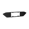 S650 Mustang Rear License Plate Frame Trim Cover, Matte Black :: 2024-2026 Ford Mustang