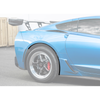 C7 Corvette Rear Quarter Extension Mud Flap, Carbon Fiber :: 2014-2019 Corvette Stingray & Z51