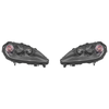 C6 Corvette HID Headlights, Carbon Fiber Housing w/ Clear Lens :: 2005-2013 C6 Corvette