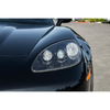 C6 Corvette HID Headlights, Black Housing w/ Clear Lens :: 2005-2013 C6 Corvette