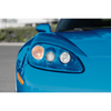 C6 Corvette HID Headlights, LeMans Blue Housing w/ Clear Lens :: 2005-2013 C6 Corvette