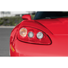C6 Corvette HID Headlights, Torch Red Housing w/ Clear Lens :: 2005-2013 C6 Corvette
