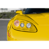 C6 Corvette HID Headlights, Velocity Yellow Housing w/ Clear Lens :: 2005-2013 C6 Corvette