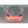C6 Corvette C7 Style LED Sequential Headlights w/ Smoked Lens :: 2005-2013 C6 Corvette