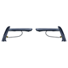 C8 Corvette Sequential LED DRL Light Bar Bezel Insert, Carbon Flash Metallic :: 2020-2026 C8 Corvette Stingray & Z51