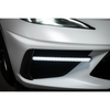 C8 Corvette Sequential LED DRL Light Bar Bezel Insert, Carbon Flash Metallic :: 2020-2026 C8 Corvette Stringray & Z51