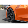 C8 Corvette XL Extended Front Splash Guards, Carbon Fiber :: 2023-2026 C8 Corvette Z06 & E-Ray