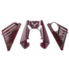 C8 Corvette Engine & Bay Panel Covers, Red Carbon Fiber :: 2020-2026 C8 Corvette Stingray & Z51