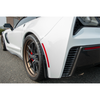 C7 Corvette XL Extended Front & Rear Splash Guards, Unpainted :: 2014-2019 C7 Corvette
