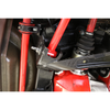 BMR Non-Adjustable DOM Rear Lower Control Arms w/ Delrin Bushings, Black Hammertone :: 2010-2015 Camaro