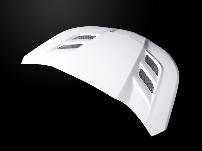 AmeriHood TypeVIP Functional Heat Extractor Ram Air Hood, Fiberglass