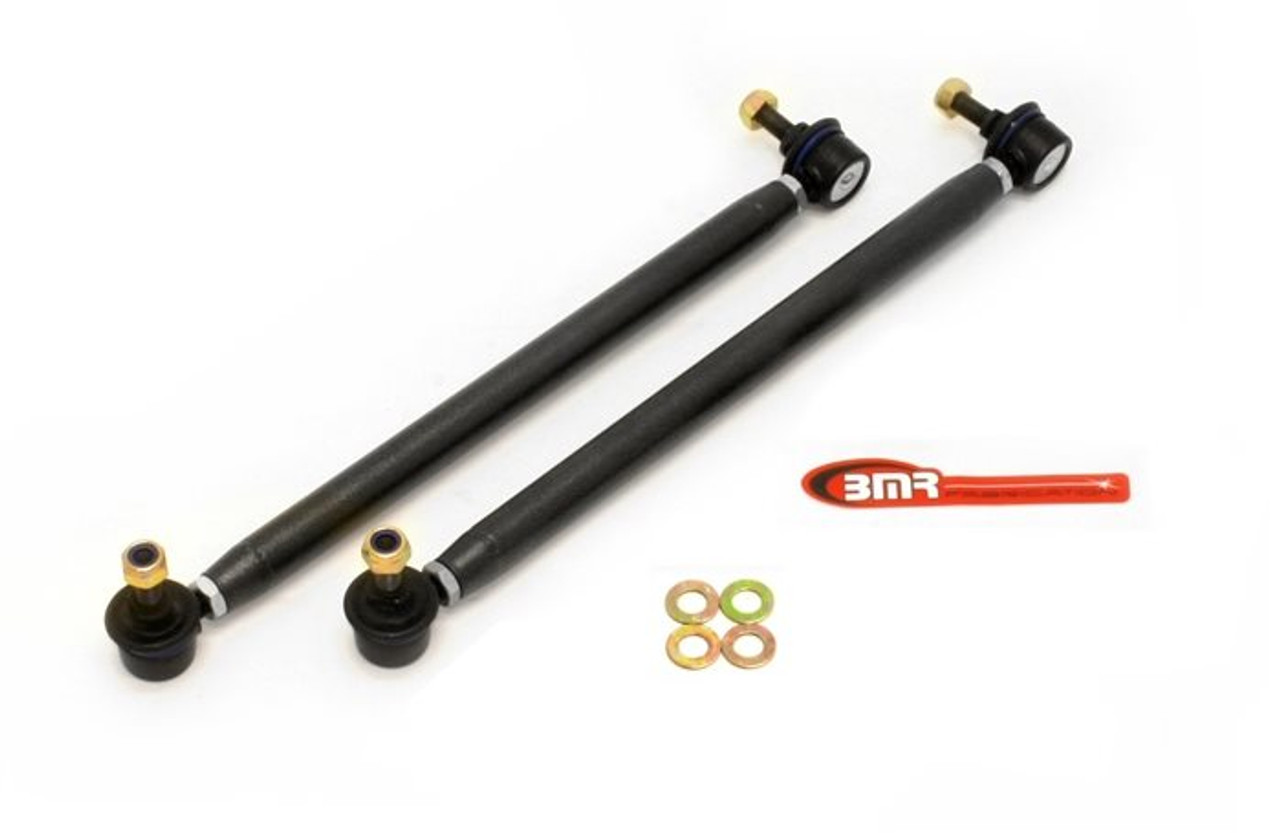 BMR Front Sway Bar Adjustable End Links, Black 20122015 Camaro