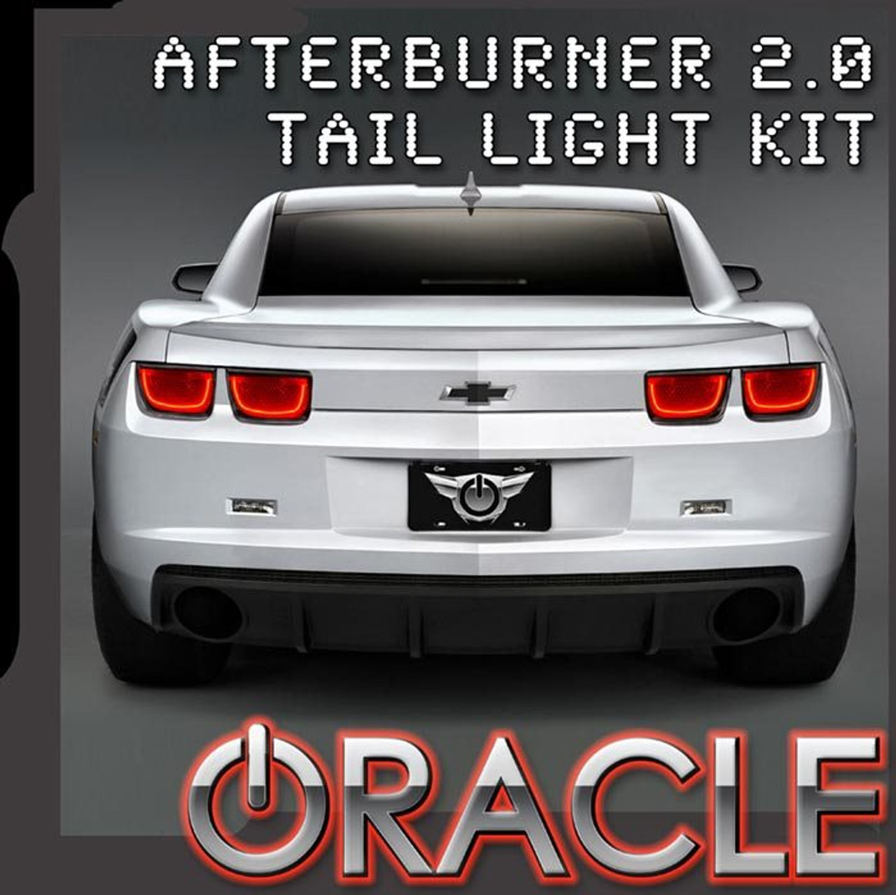 Oracle Afterburner 2.0 Tail Light Halo Kit, Red 2010-2013 Camaro