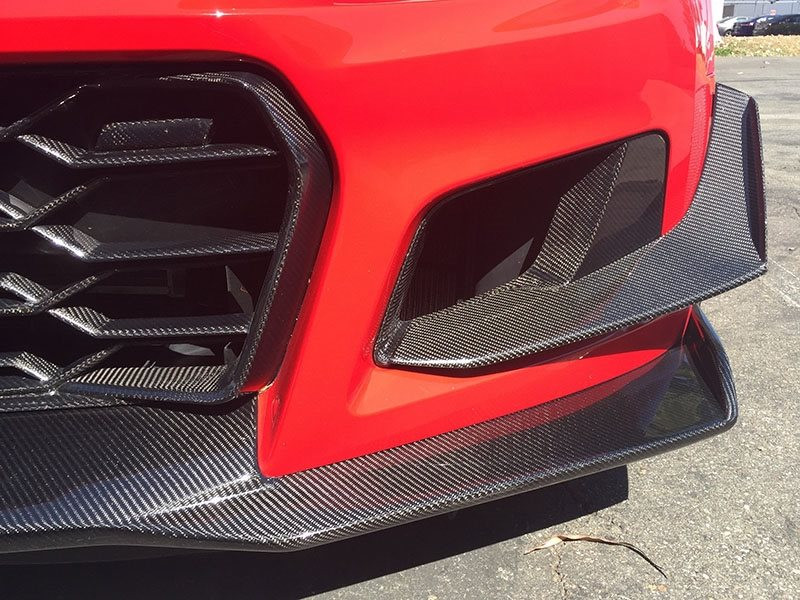 Anderson Composites Air Duct Bezels, Carbon Fiber