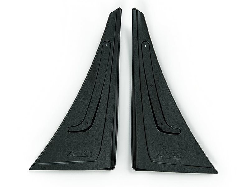ACS Front Rock Guards, Gloss Black