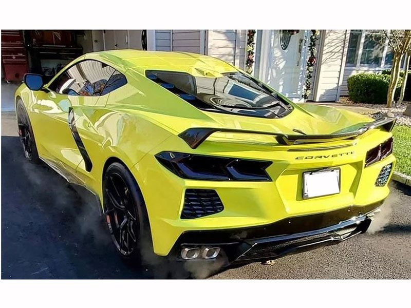 AGM Visible Carbon Fiber Z51 Spoiler