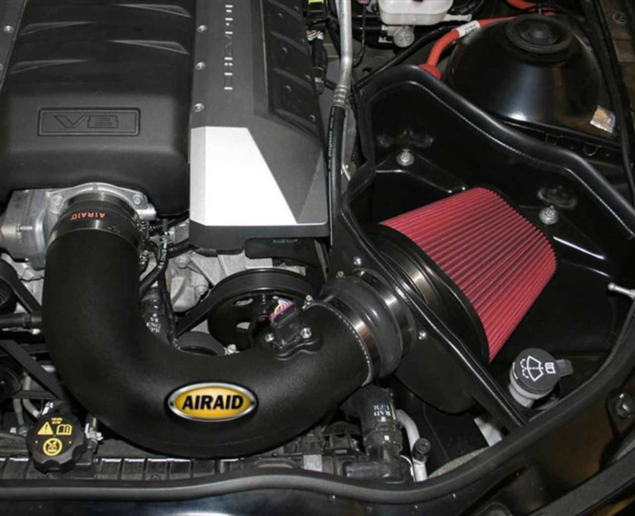 AIRAID MXP Cold Air Intake, Red Oiled Filter :: 2010-2015 Camaro SS