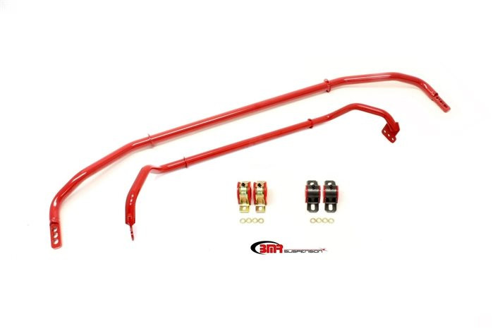 BMR Sway Bar Kit w/Bushings, Red