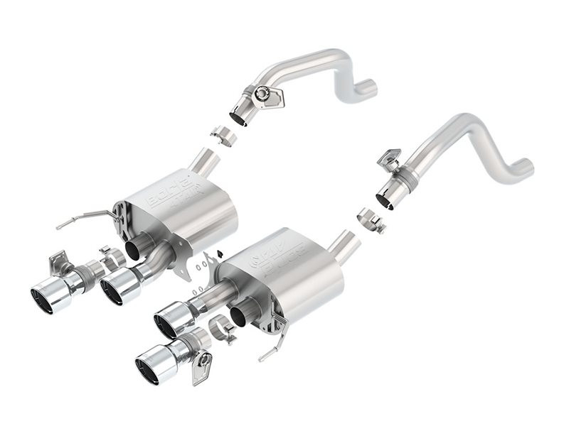 Borla ATAK Axle-Back Exhaust System 11856 w/ 4.25