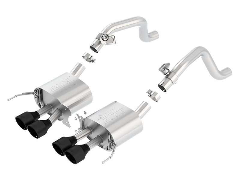 Borla ATAK Axle-Back Exhaust System 11863CB w/ 4.25