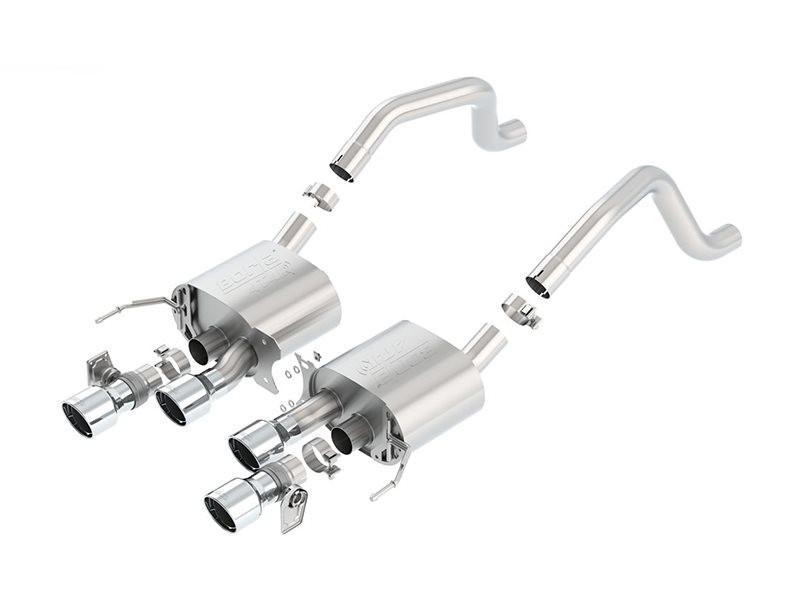 Borla ATAK Axle-Back Exhaust System 11903 w/ 4.25