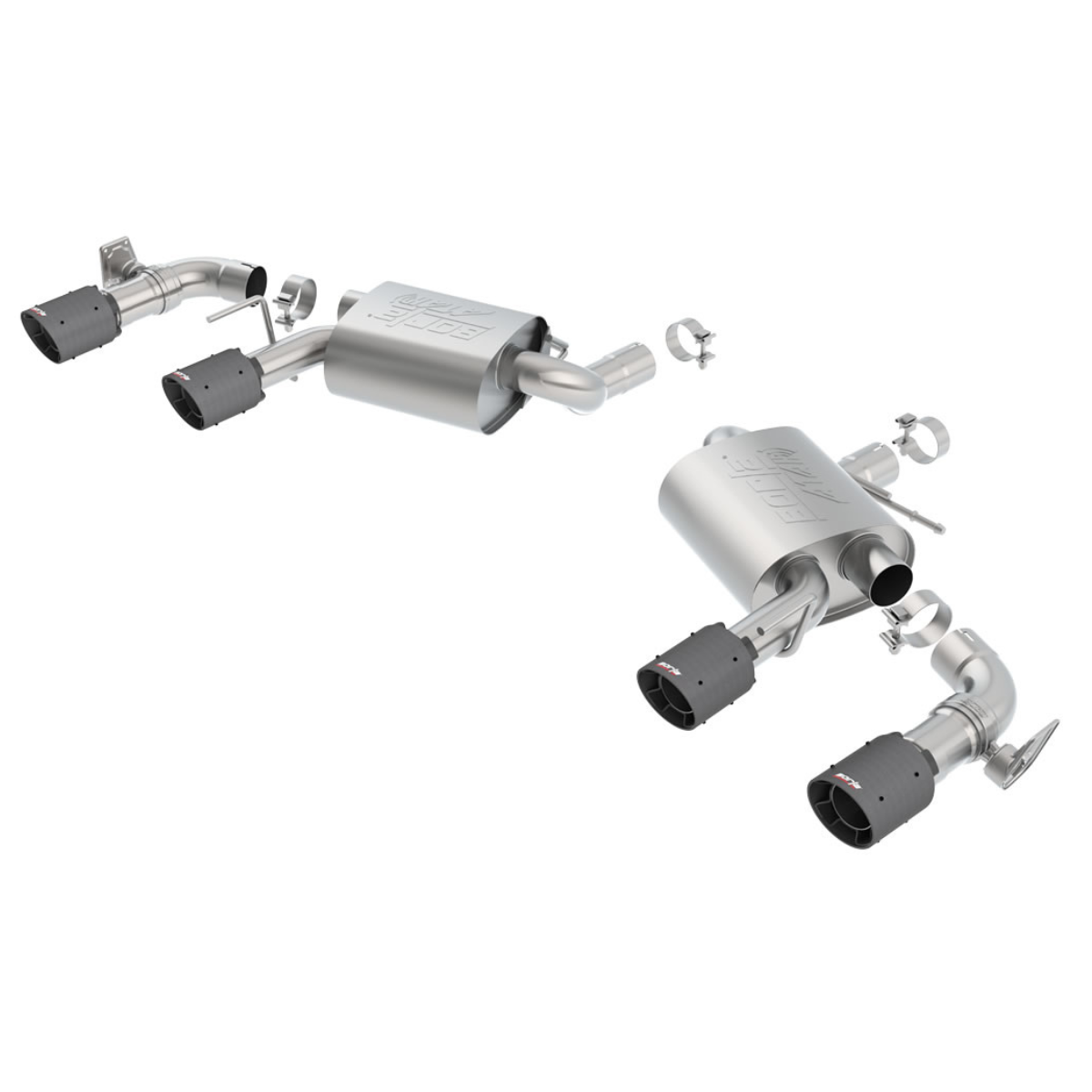 Borla ATAK Axle-Back Exhaust System 11925CFBA w/ 4
