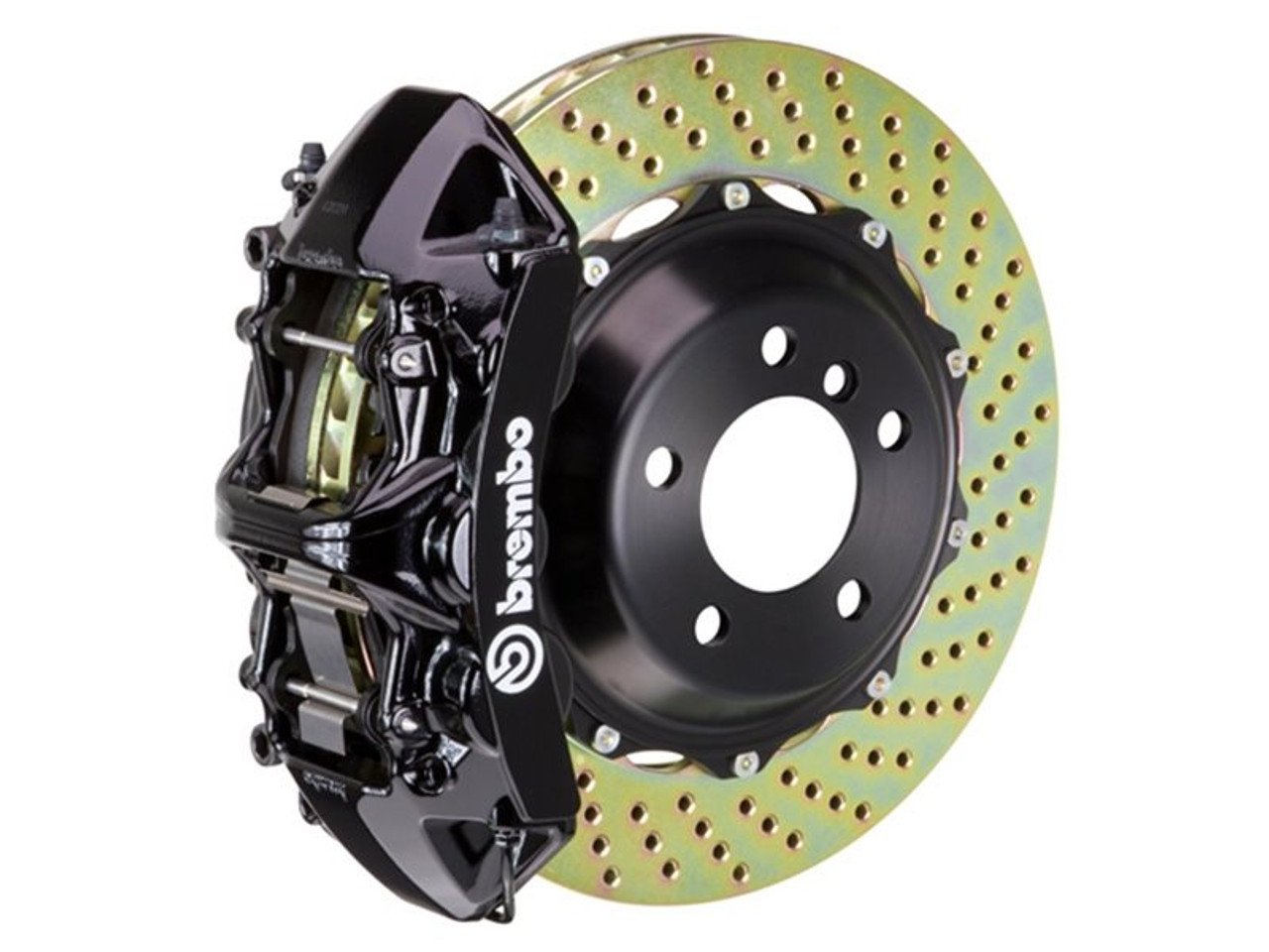 Brembo Front GT System Big Brake Kit, " Cross Drilled Rotors