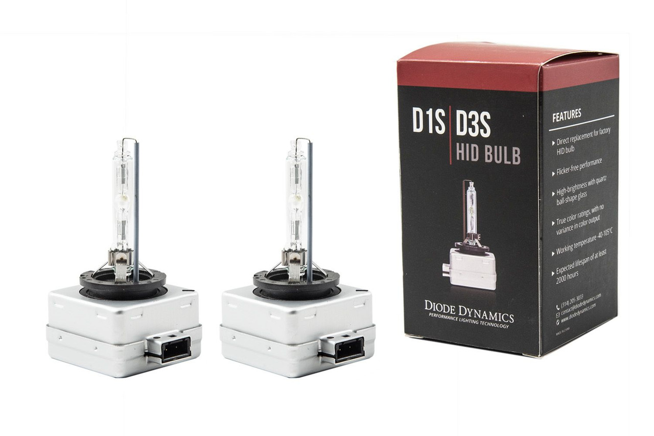 Diode Dynamics D1S Replacement HID Bulbs, Pair