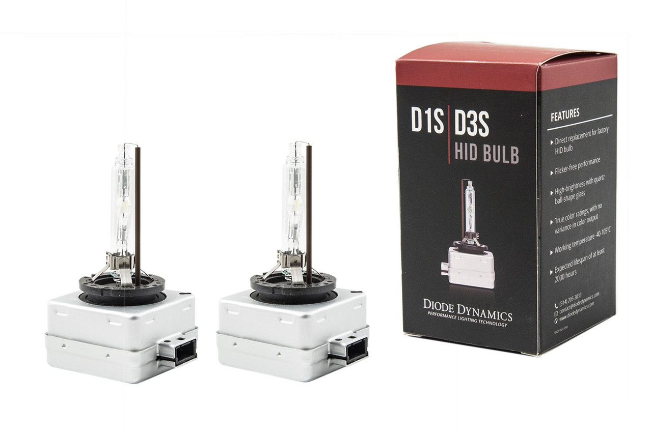 Diode Dynamics D3S Replacement HID Bulbs D3S, Pair