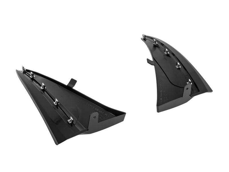 EOS XL Extended Front Splash Guards, Gloss Black