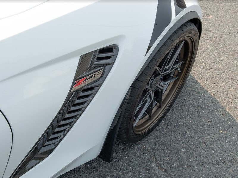 EOS XL Extended Front Splash Guards, Gloss Black