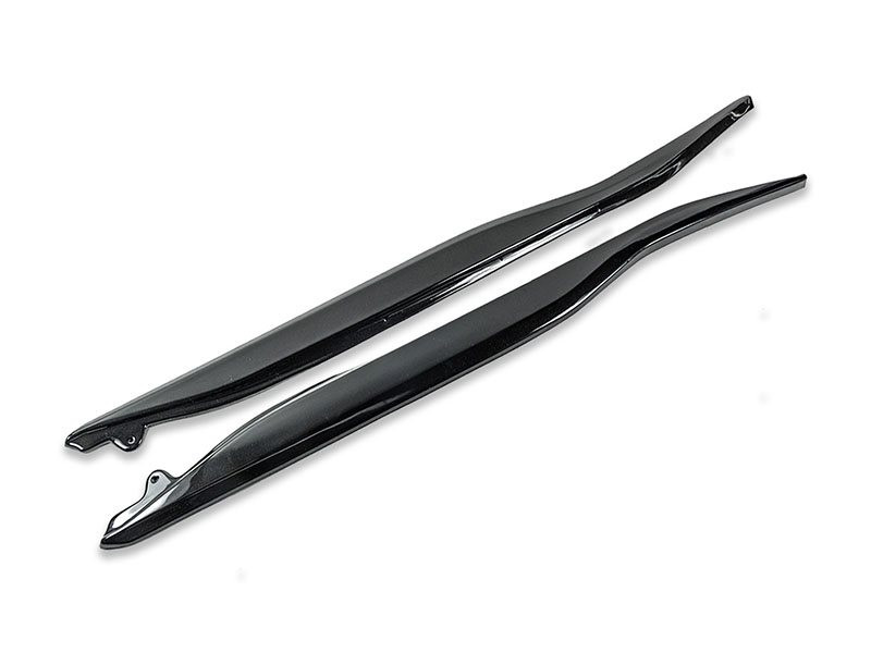 EOS Z07 Style Side Skirts, Carbon Flash Metallic