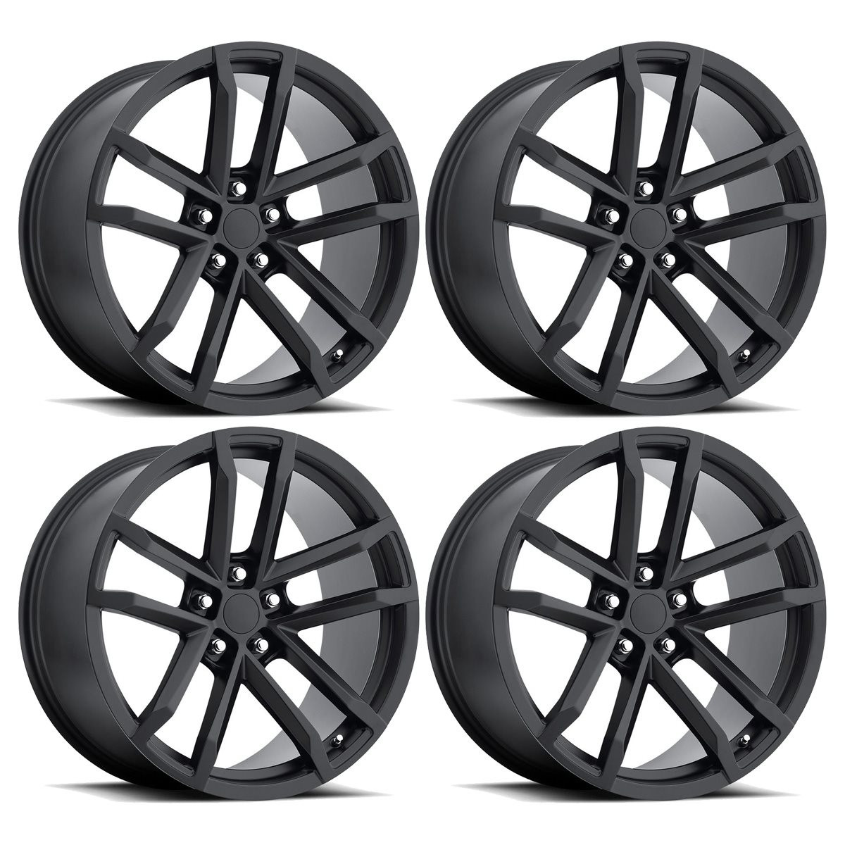 FR 41 ZL1 Replica Wheels, Satin Black, 20x9 & 20x10