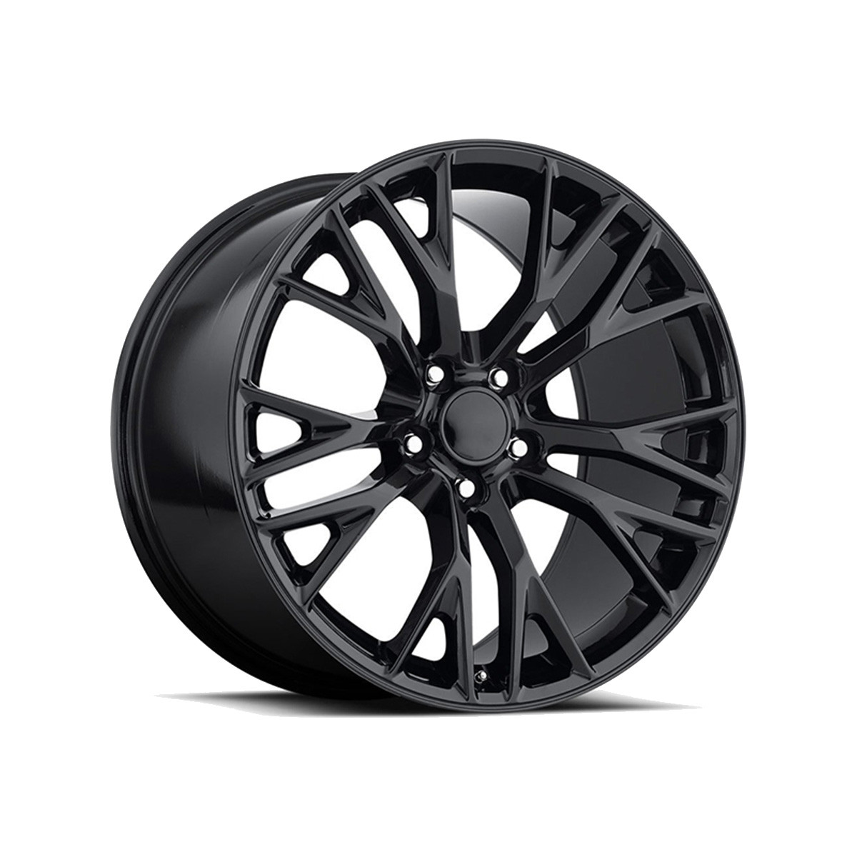 FR 22 Z06 Replica Wheel, Gloss Black, 20x10