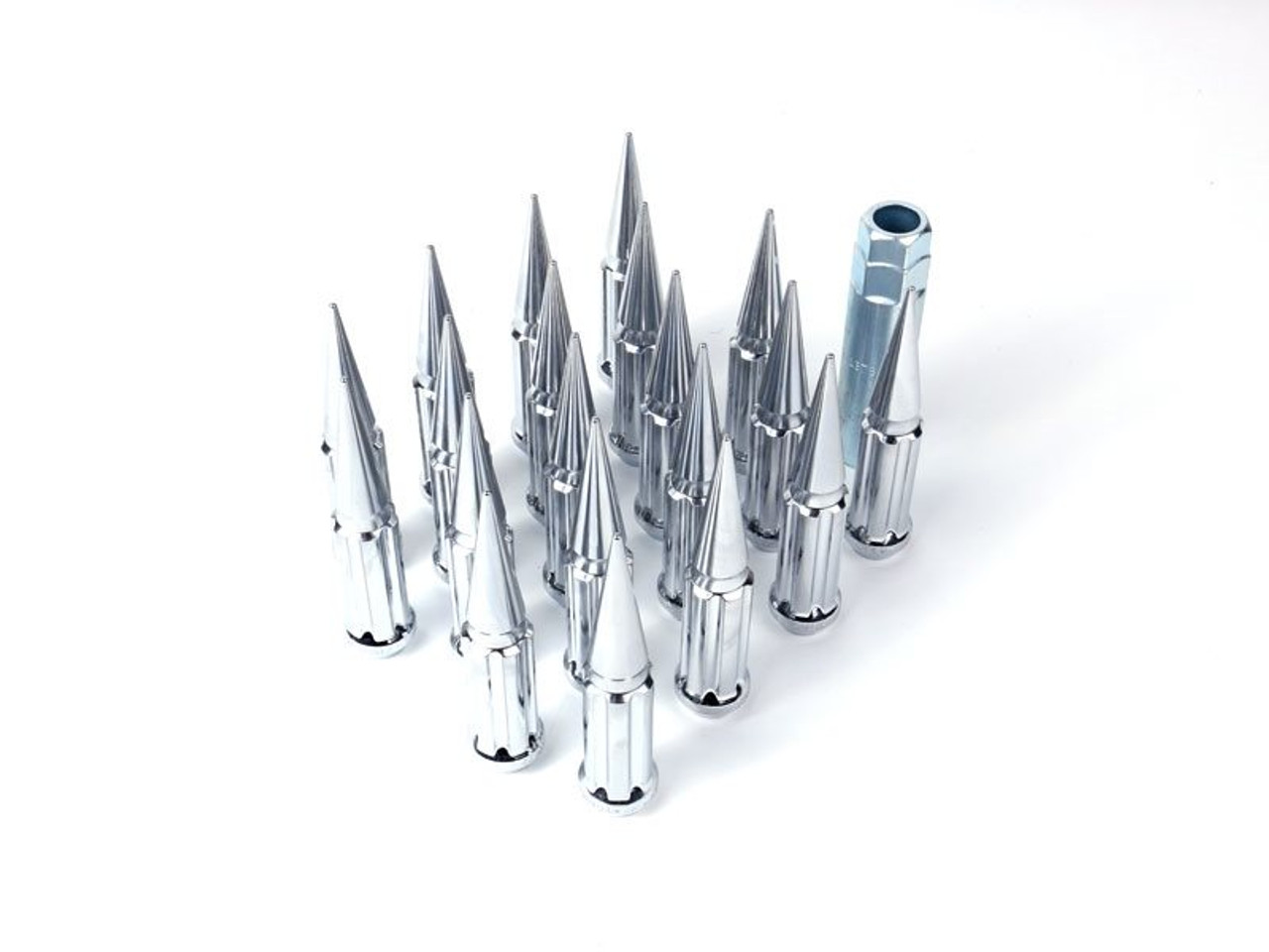 Gorilla Spike Lug Nuts, Chrome