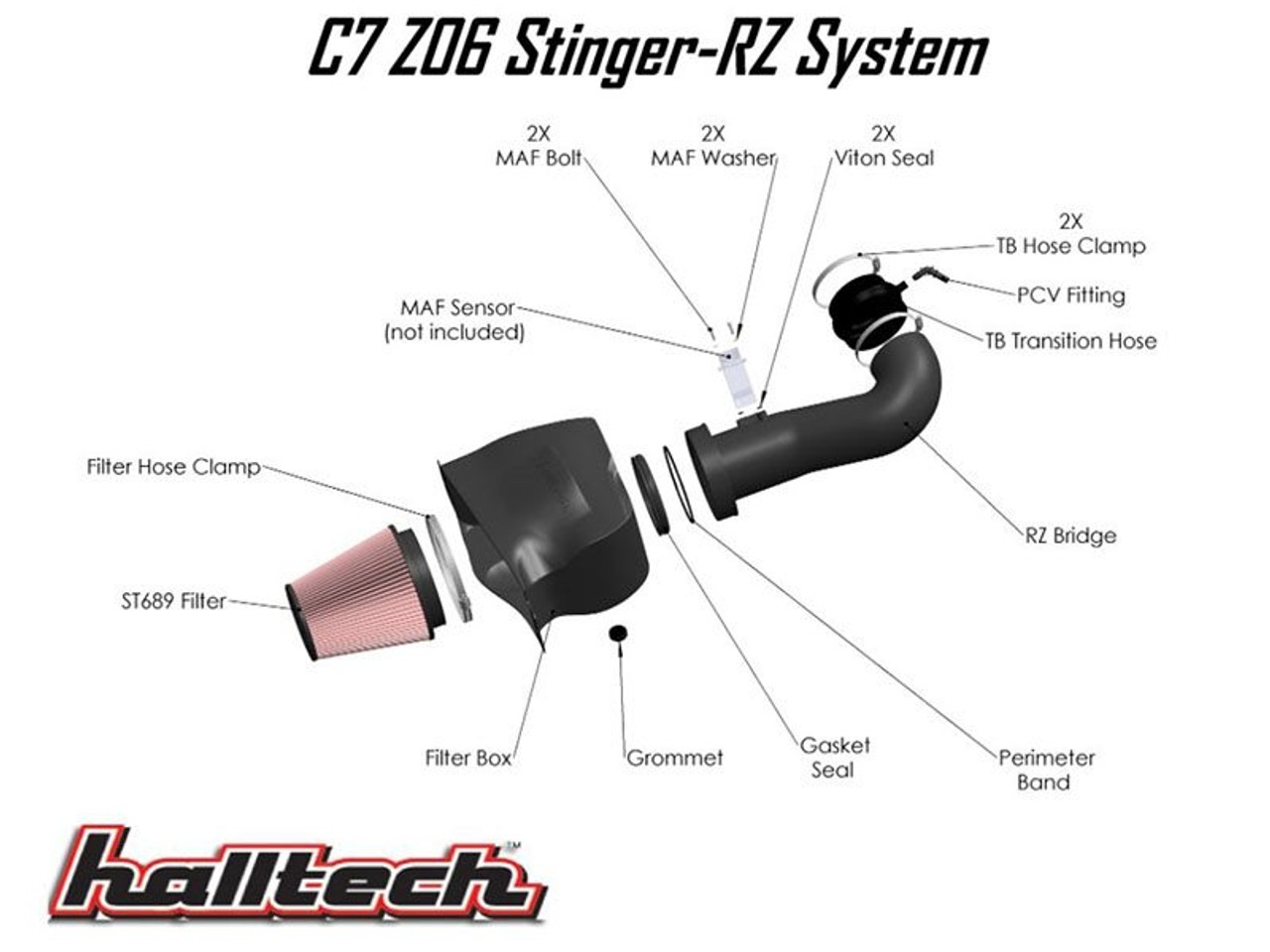 C7 Corvette K&N Air Filter