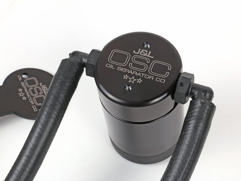 J&L OSC 3.0 Oil Separator, Black Anodized