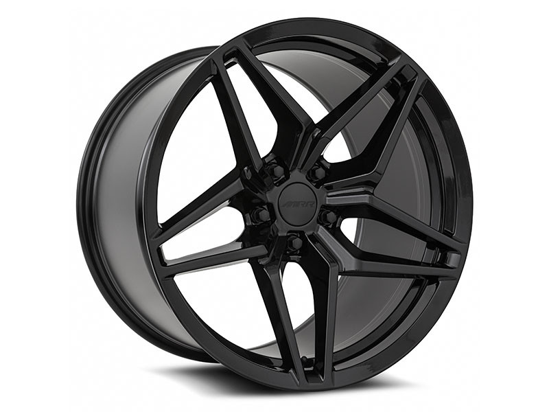 MRR M755 C7 ZR1 Style Replica Wheel, Gloss Black, 20x10