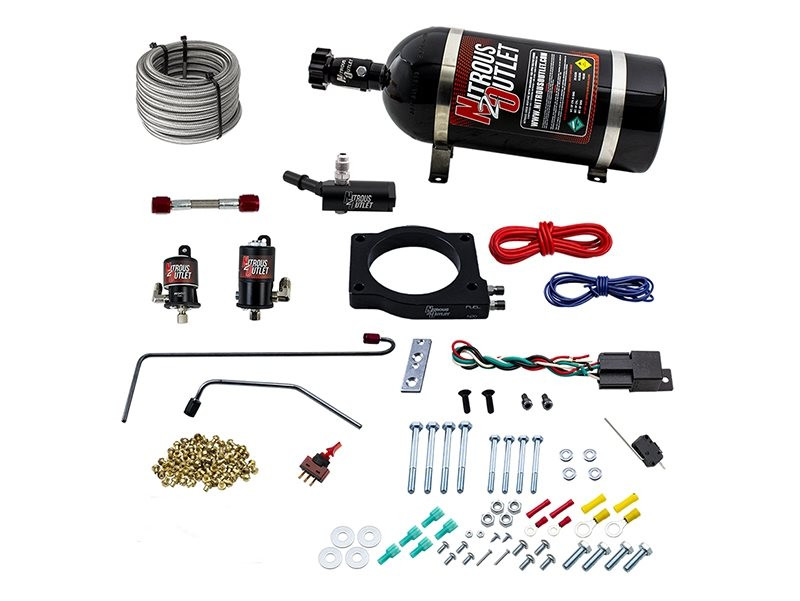 Nitrous Outlet Hardline Plate System, 15lb Bottle