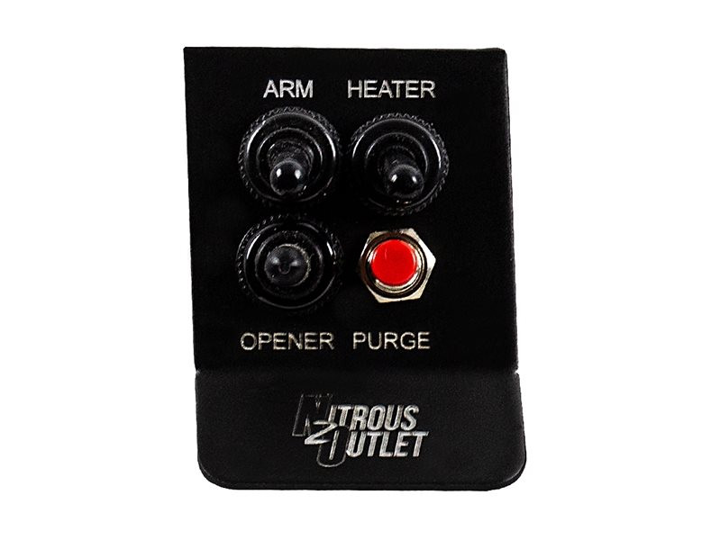 Nitrous Outlet Power Outlet Tray Fold-Up Switch Panel