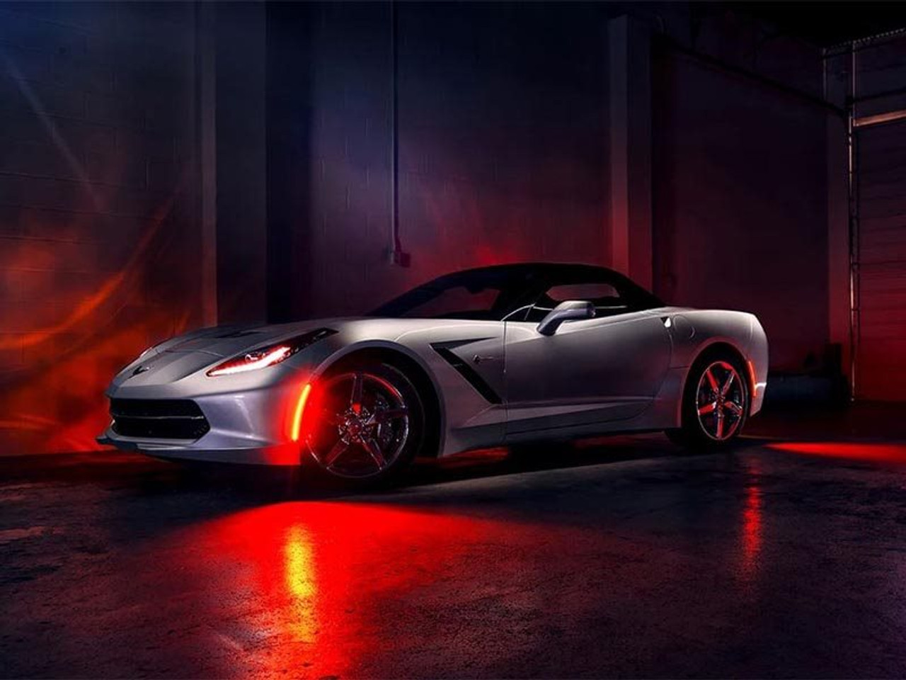 Oracle Concept Sidemarkers w/ Clear Lens, Front and Rear :: 2014-2019 C7  Corvette Non-ZR1