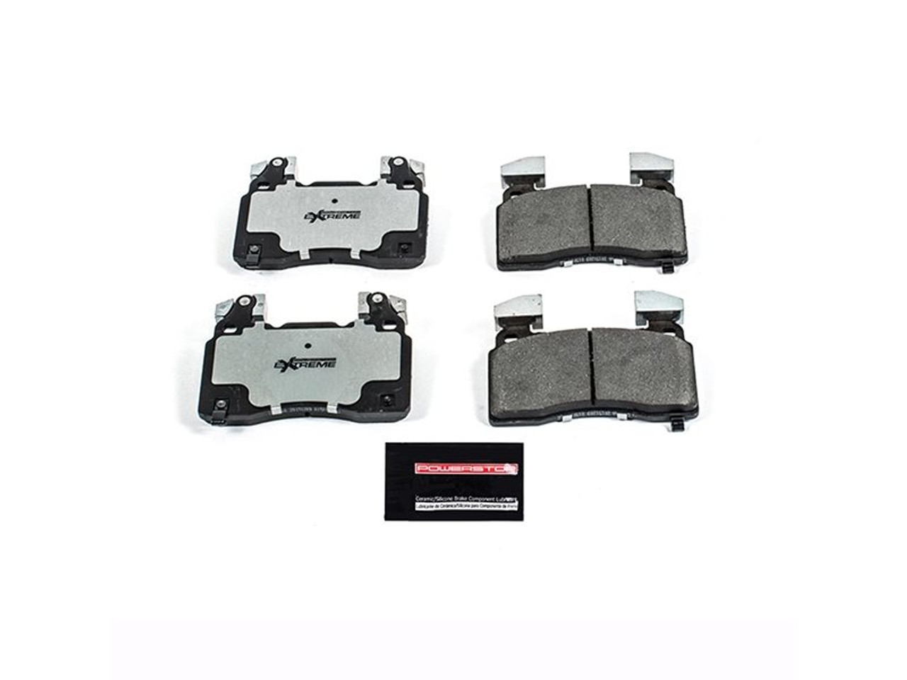 Powerstop Z26 Extreme Street Carbon-Ceramic Front Brake Pads :: 2016-2024  Camaro SS & 2014-2019 Corvette C7