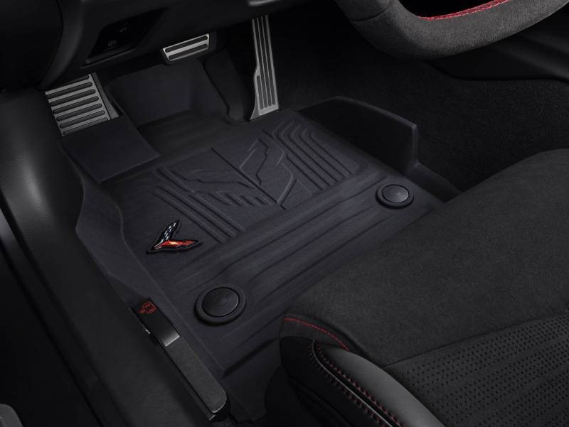 Chevrolet All-Weather Floor Liners w/ Jake and Crossed Flag Logo