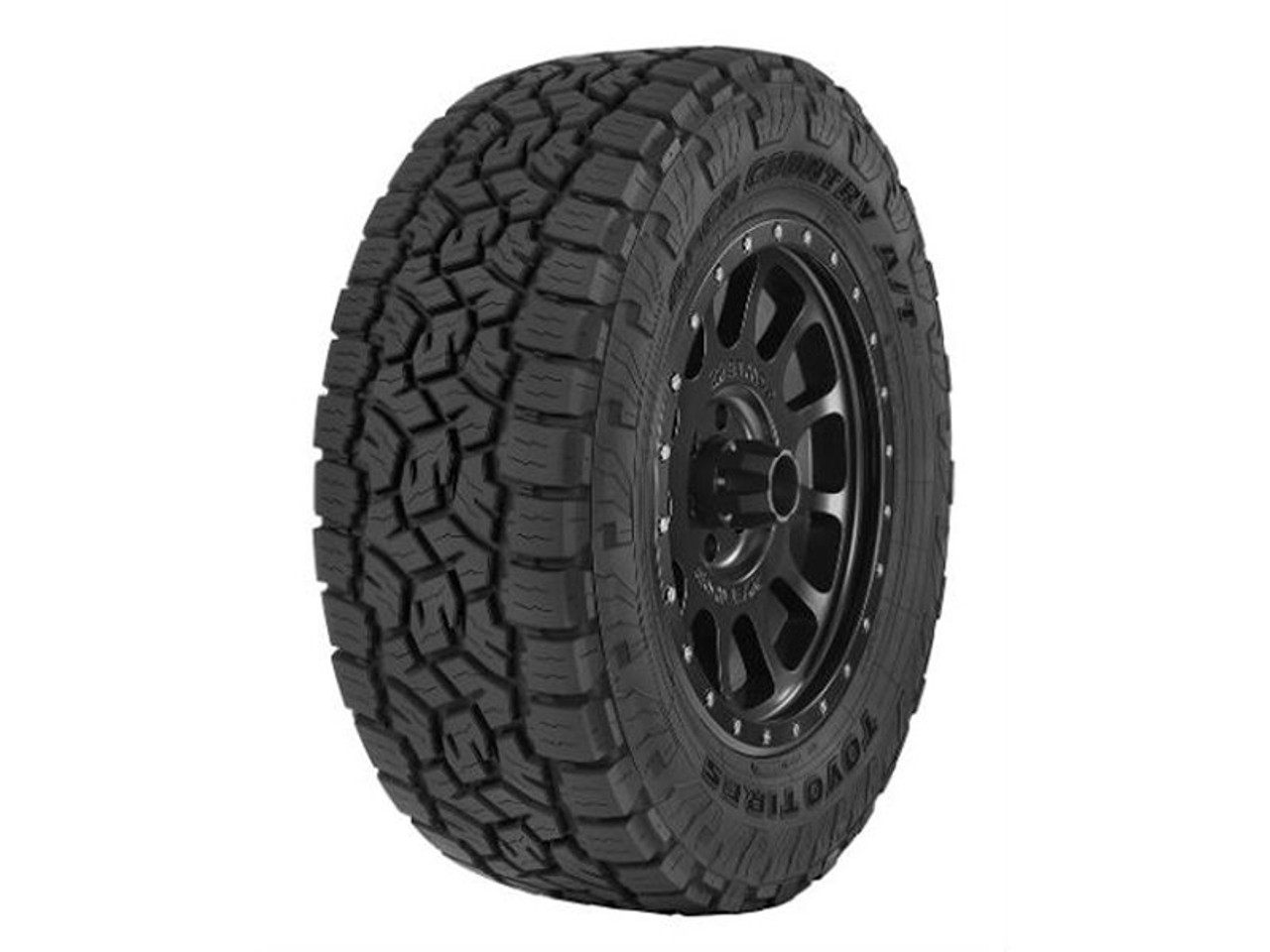 TOYO OPEN COUNTRY AT3 WL 225/65R17 RMP RACING R07 ブラック/リムレッドライン 17インチ 7J+48 5H-114.3 4本セット