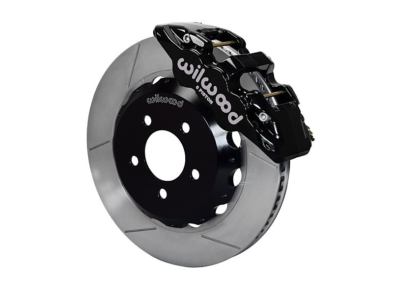 Wilwood AERO6 Front Big Brake Kit, Black 6 Piston Calipers, 15