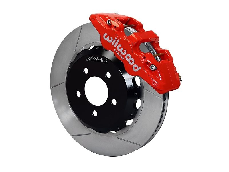 Wilwood AERO6 Front Big Brake Kit, Red 6 Piston Calipers, 15