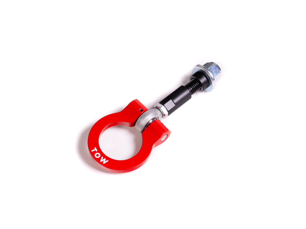 内径2mm拡張済み　5mmサイズ濃赤色ホワイトハーツ　goro's等のカスタムに ZL1 Addons Front Premium Tow Hook, Red