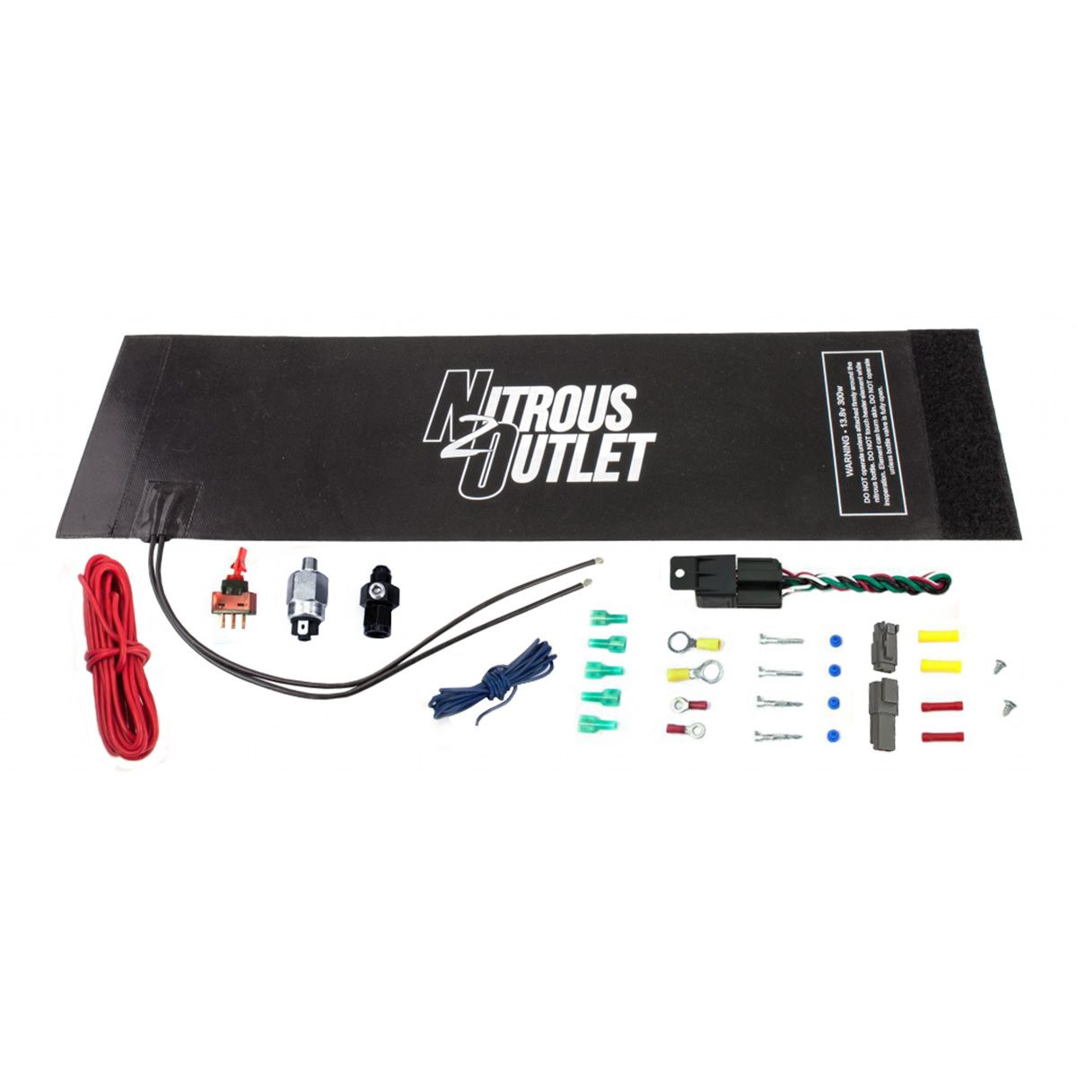 Nitrous Outlet 6AN X-Series Nitrous Bottle Heater Kit