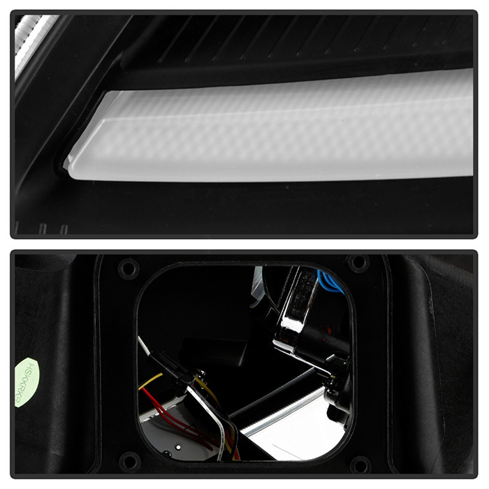 Spyder Signature Series Sequential Headlights, Clear Lens and